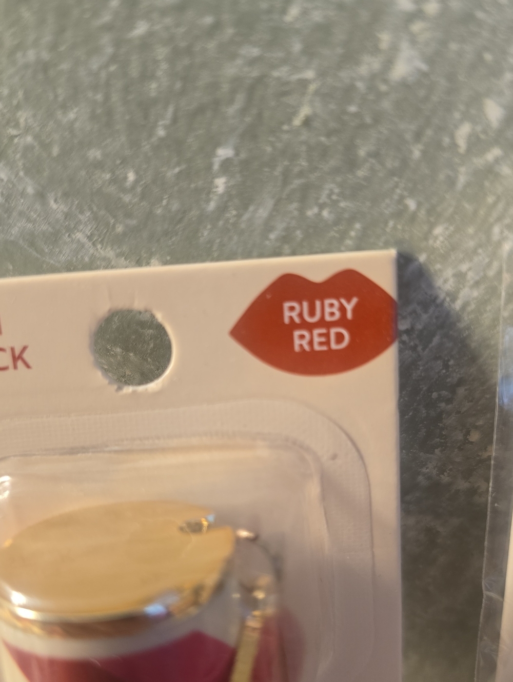 Charm Lipstick Color Ruby Red & Change Out Set Of 3 Charms To Your Lipstick New - Picture 4 of 7